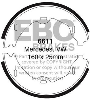 Mercedes Benz Remschoenset 6611