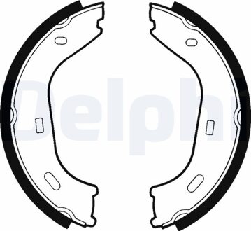 Mercedes Benz Remschoenset, parkeerrem LS1372