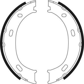 Mercedes Benz Remschoenset, parkeerrem