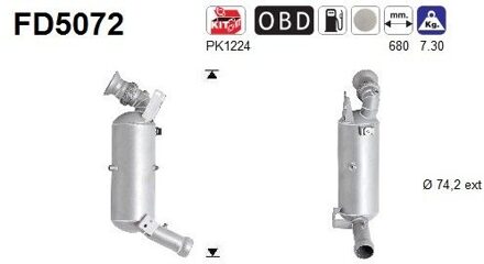 Mercedes Benz Roetfilter FD5072