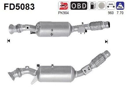 Mercedes Benz Roetfilter FD5083