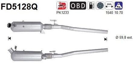 Mercedes Benz Roetfilter FD5128Q