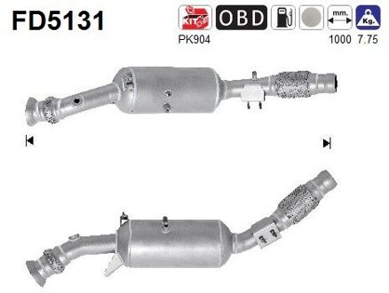 Mercedes Benz Roetfilter FD5131