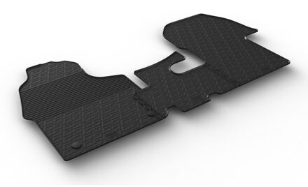 Mercedes Benz Rubbermatten passend voor Mercedes Sprinter Cargo 5/2018- (G profiel 3-delig + montageclips)