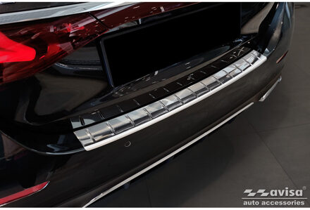 Mercedes Benz RVS Achterbumperprotector passend voor Mercedes E-Klasse W214 Sedan 2023- 'Ribs' AV235619