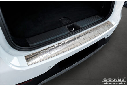 Mercedes Benz RVS Achterbumperprotector passend voor Mercedes EQE SUV (X294) 2022- 'Ribs' AV235618