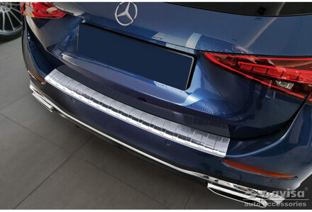 Mercedes Benz RVS Bumper beschermer passend voor Mercedes C-Klasse AMG W206 Kombi 2021- 'Ribs' AV235808