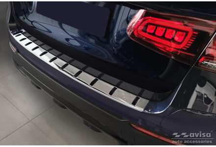 Mercedes Benz RVS Bumper beschermer passend voor Mercedes GLC (X253) 2015-2019 & Facelift 2019- 'STRONG EDITIO AV252006