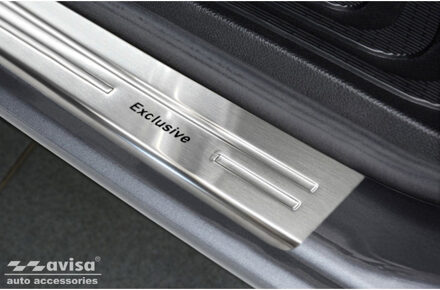 Mercedes Benz RVS Instaplijsten passend voor Mercedes Vito & V-Klasse W447 2014- - 'Exclusive' - 2-delig - Version AV213016