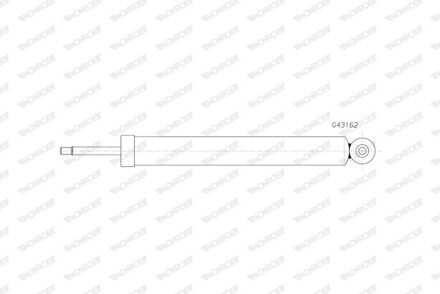 Mercedes Benz Schokdemper G43162