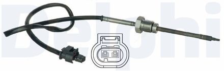 Mercedes Benz Sensor, uitlaatgastemperatuur TS30057
