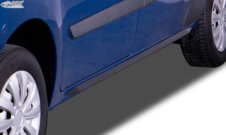 Mercedes Benz Sideskirts passend voor Mercedes Citan W415 'Lang' 2012-2021 'Slim' (ABS) RDSME09