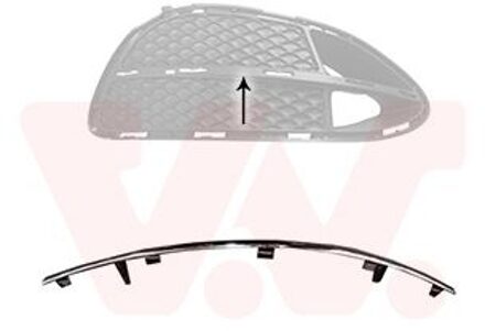 Mercedes Benz Sier- / beschermingspaneel, bumper 2942582