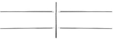 Mercedes Benz Sier- / Beschermingspaneel, radiateurgrille 1620044