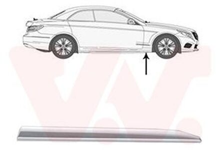 Mercedes Benz Sier- / beschermingspaneel, spatbord 2942422