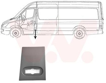 Mercedes Benz Sier- / beschermingspaneel, zijwand 3077417
