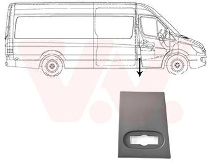 Mercedes Benz Sier- / beschermingspaneel, zijwand 3077418