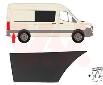 Mercedes Benz Sierlijst Achter Rechts 2973428