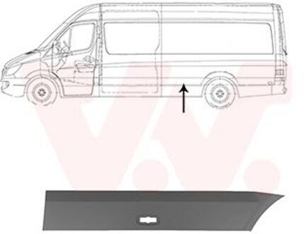 Mercedes Benz Sierlijst Links 5862427