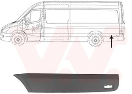 Mercedes Benz Sierlijst Links 5862429