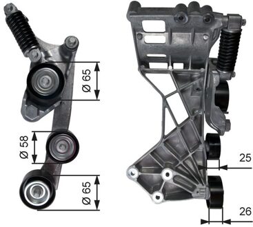 Mercedes Benz Spanrol, Poly V-riem
