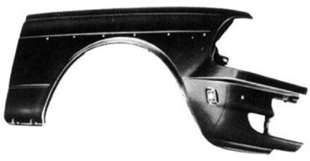 Mercedes Benz Spatbord 1611006