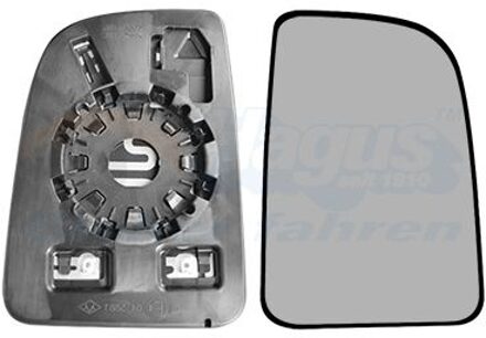 Mercedes Benz Spiegelglas, buitenspiegel * HAGUS * 2973838