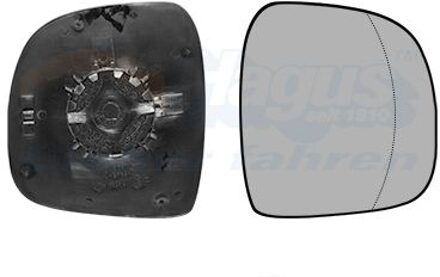Mercedes Benz Spiegelglas, buitenspiegel * HAGUS * 3080834