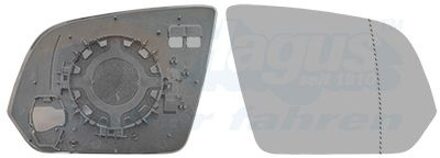 Mercedes Benz spiegelglas rechts 3082832