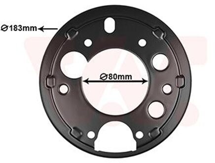 Mercedes Benz Stofschild Achter L 3076373