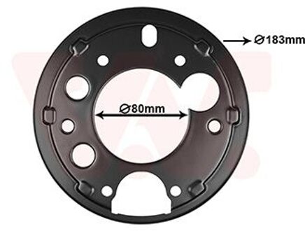 Mercedes Benz Stofschild Achter R 3076374