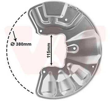 Mercedes Benz Stofschild Voor L 3069371