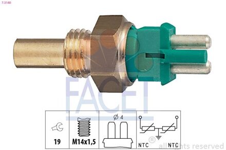 Mercedes Benz Temperatuursensor 73140