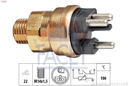 Mercedes Benz Temperatuursensor 73529