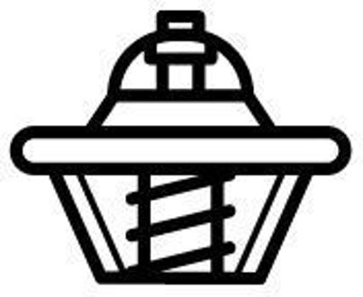 Mercedes Benz Thermostaat, koelvloeistof 725474