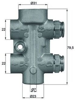 Mercedes Benz Thermostaat, oliekoeling TO880
