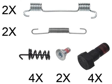 Mercedes Benz Toebehoren, remschoen