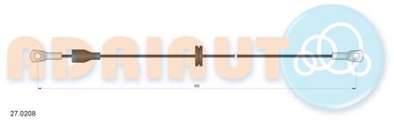 Mercedes Benz Trekkabel, parkeerrem 270208