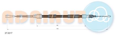 Mercedes Benz Trekkabel, parkeerrem 270217