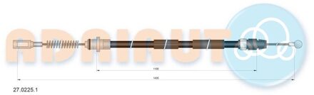 Mercedes Benz Trekkabel, parkeerrem 2702251