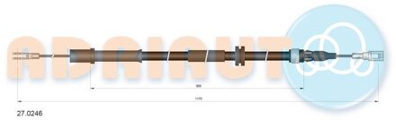 Mercedes Benz Trekkabel, parkeerrem 270246