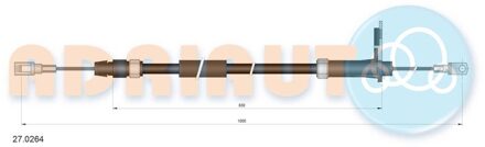 Mercedes Benz Trekkabel, parkeerrem 270264