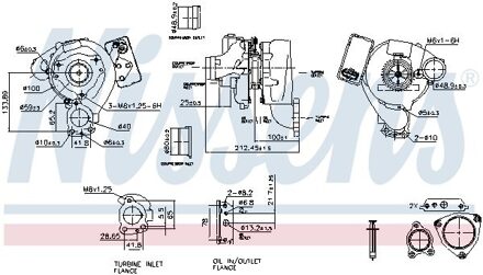 Mercedes Benz Turbocharger 93272