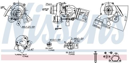 Mercedes Benz Turbocharger 93527