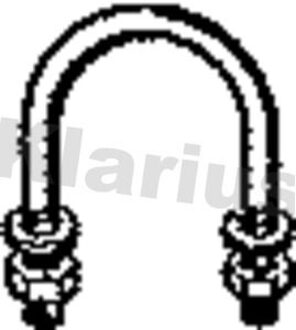 Mercedes Benz Uitlaatklem MERCEDES 430011