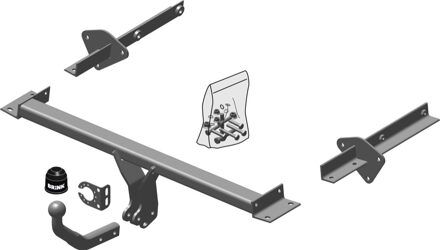 Mercedes Benz Vaste trekhaak