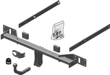 Mercedes Benz Vaste trekhaak