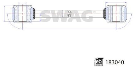 Mercedes Benz verbindingsstang 33108800