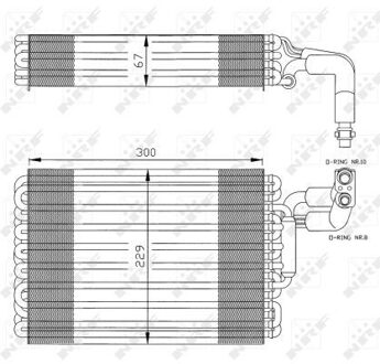 Mercedes Benz Verdamper, airconditioning 36030