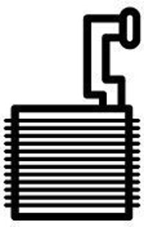 Mercedes Benz Verdamper, airconditioning 36217